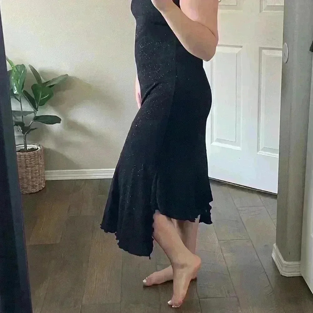 Vintage Charlotte Russe Asymmetrical Dress - Picture 5 of 5
